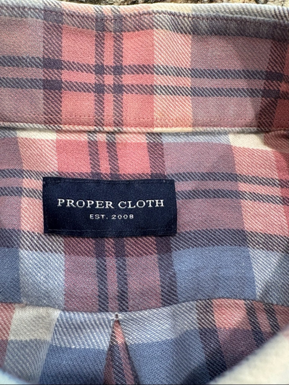 Proper Cloth Cotton-Linen Popover Shirt - Picture 2 of 13